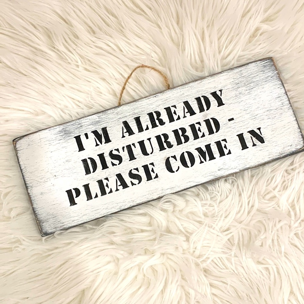 Funny Rustic Farmhouse Nautical Door Office Sign